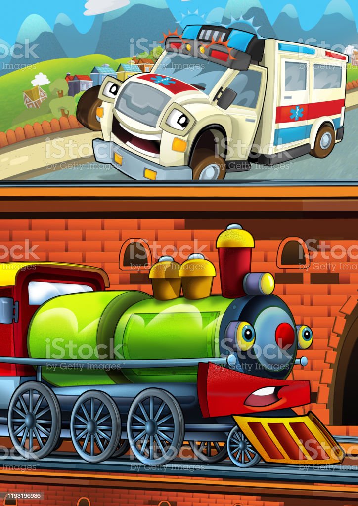 Detail Gambar Kereta Api Kartun Lucu Nomer 51