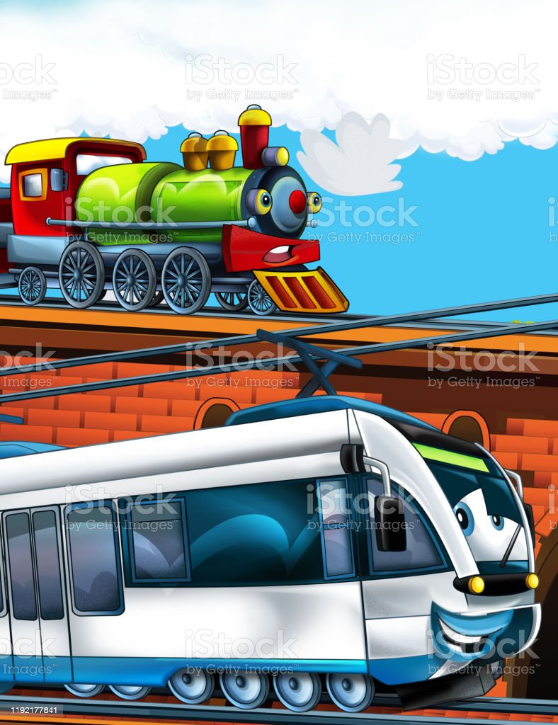 Detail Gambar Kereta Api Lucu Nomer 11