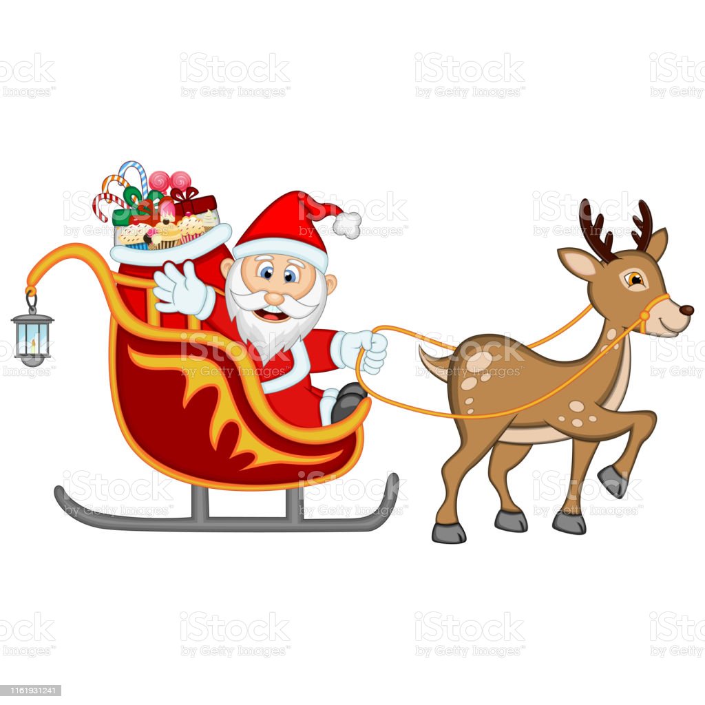 Detail Gambar Kereta Santa Claus Nomer 6