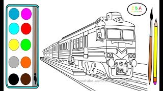 Detail Gambar Kereta Untuk Mewarnai Nomer 16