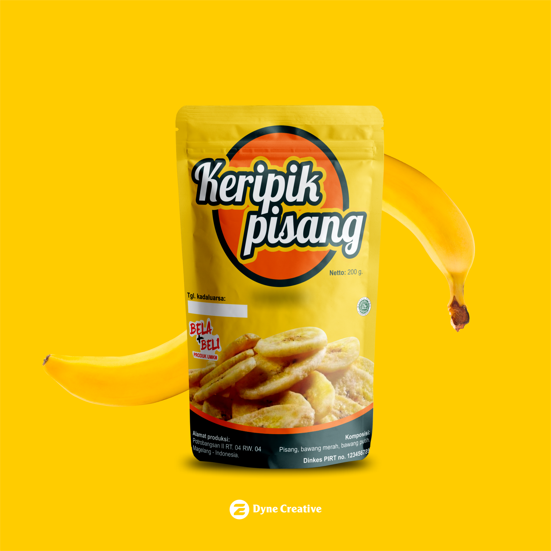 Detail Gambar Keripik Pisang Kemasan Nomer 17