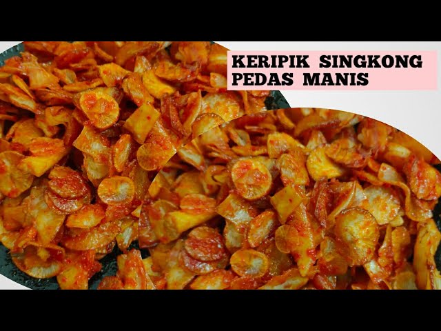 Detail Gambar Keripik Singkong Pedas Nomer 30