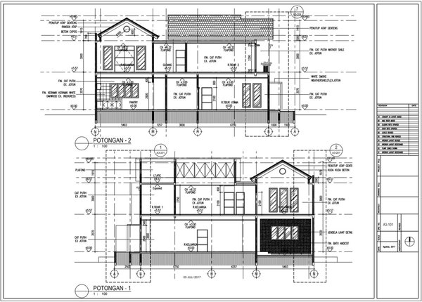 Detail Gambar Kerja Arsitektur Nomer 18