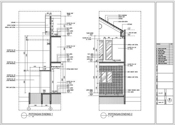 Detail Gambar Kerja Arsitektur Nomer 9