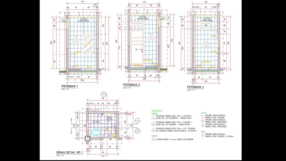 Detail Gambar Kerja Autocad Nomer 24