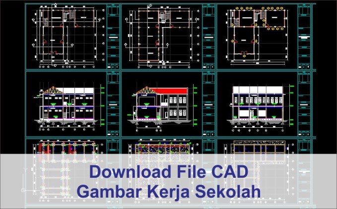 Detail Gambar Kerja Autocad Lengkap Nomer 18