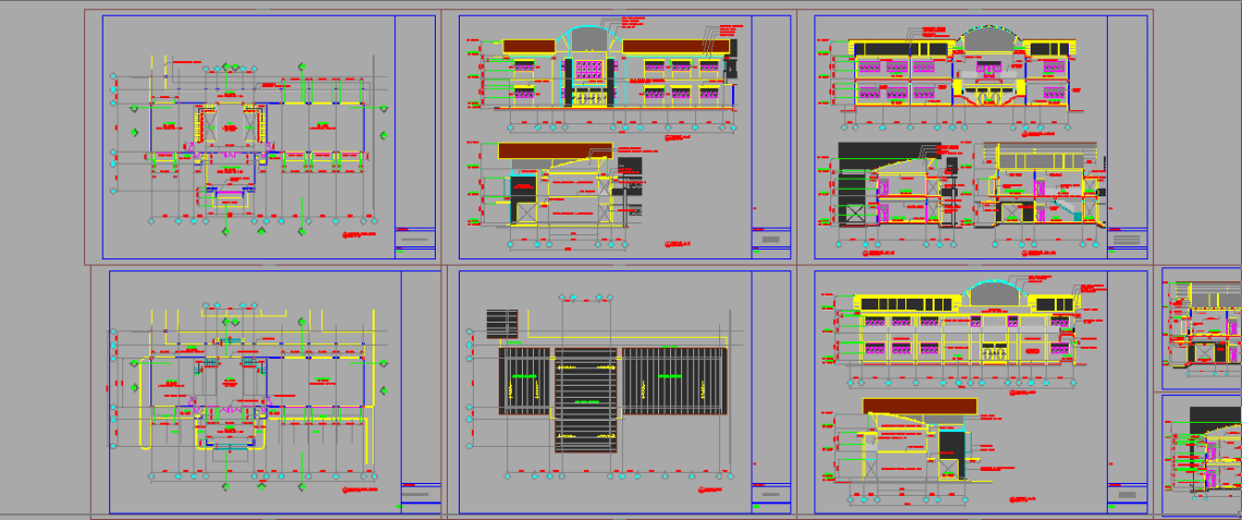 Detail Gambar Kerja Autocad Lengkap Nomer 9