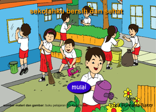 Detail Gambar Kerja Bakti Di Sekolah Kartun Nomer 11