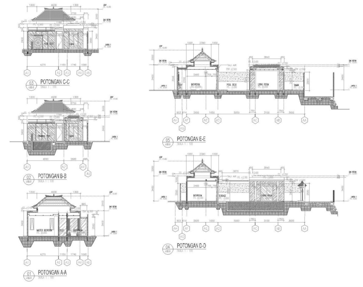 Detail Gambar Kerja Bangunan Nomer 17