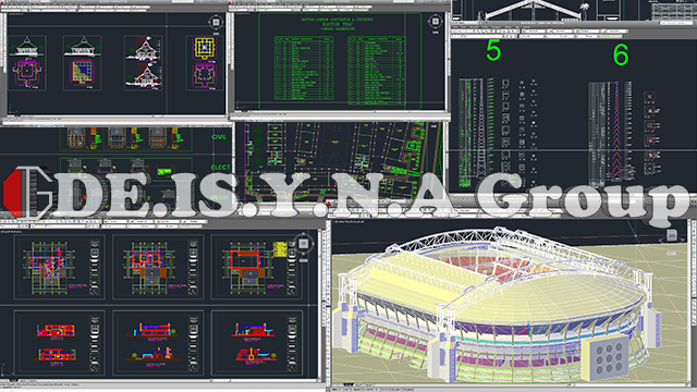 Detail Gambar Kerja Bangunan Dwg Nomer 28