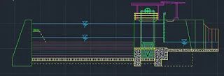 Detail Gambar Kerja Bendungan Dwg Nomer 16