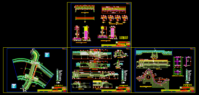 Detail Gambar Kerja Bendungan Dwg Nomer 3