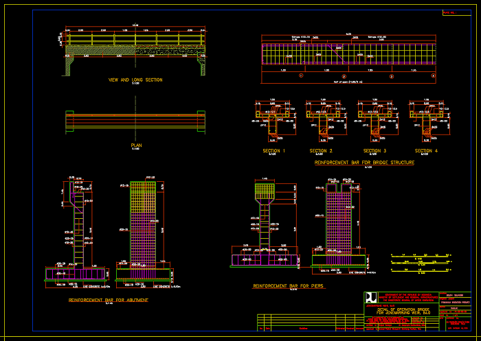 Detail Gambar Kerja Bendungan Dwg Nomer 47