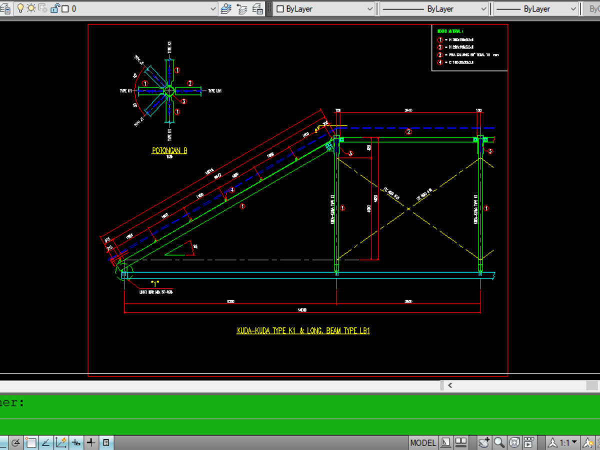 Detail Gambar Kerja Bendungan Typedwg Nomer 30