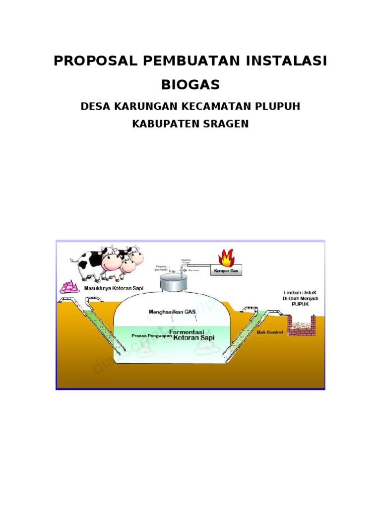 Detail Gambar Kerja Biogas Nomer 40