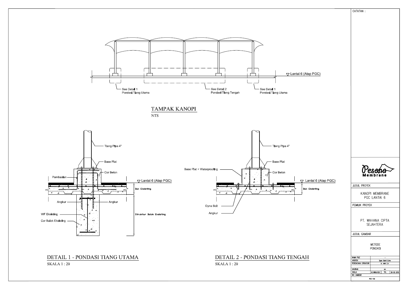 Detail Gambar Kerja Detail Estetis Nomer 8