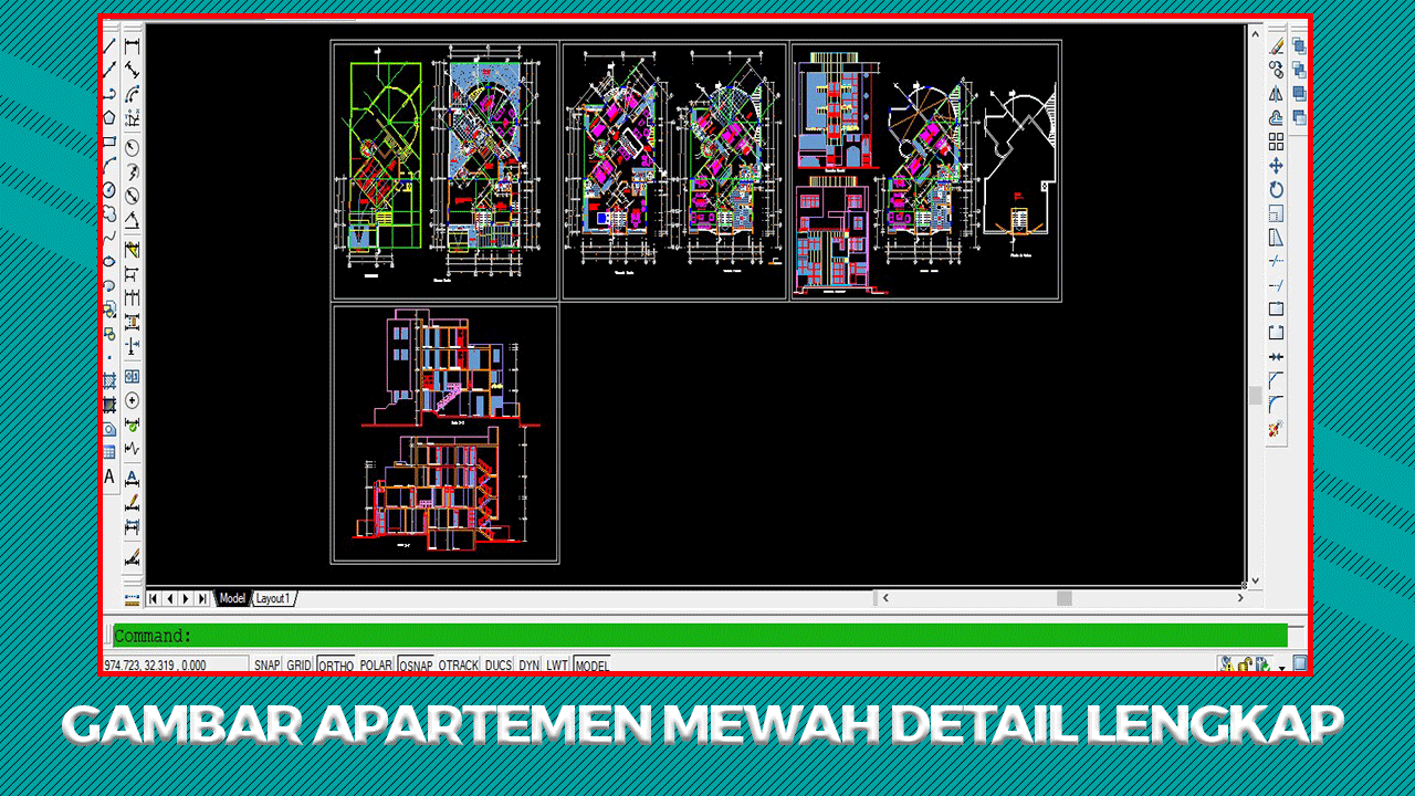 Detail Gambar Kerja Dwg Nomer 20