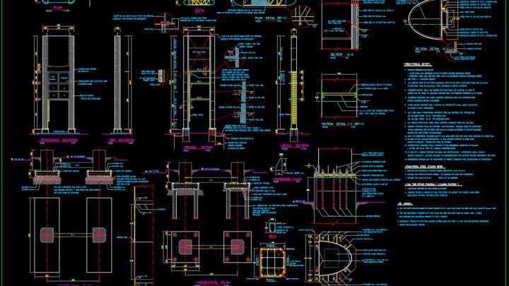 Detail Gambar Kerja Dwg Nomer 29