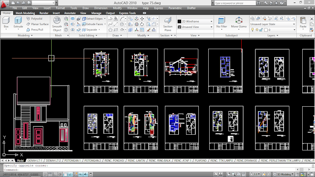 Detail Gambar Kerja Dwg Nomer 5