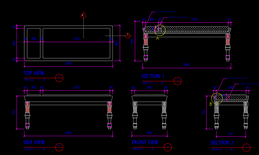 Detail Gambar Kerja Furniture Nomer 23