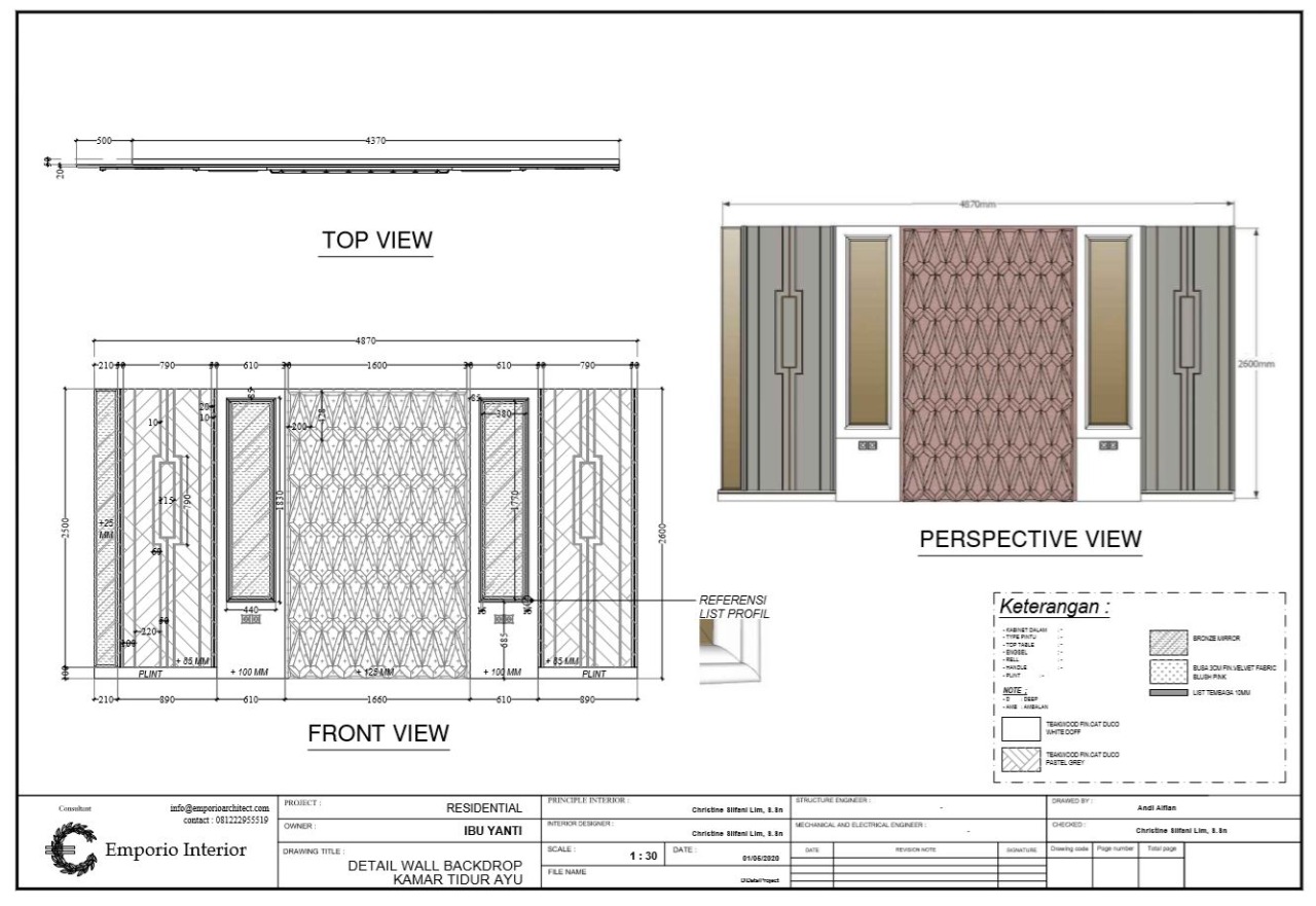 Detail Gambar Kerja Furniture Nomer 51