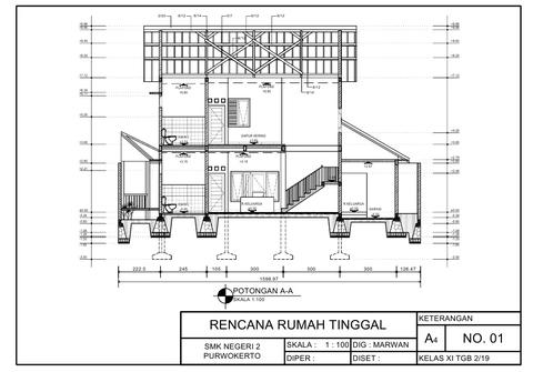 Detail Gambar Kerja Interior Nomer 14