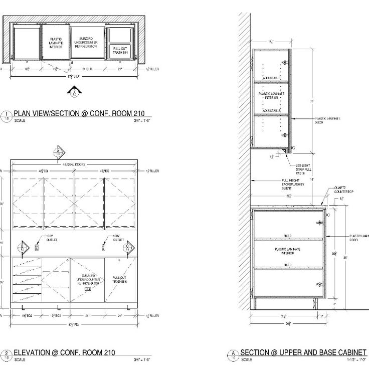 Detail Gambar Kerja Interior Nomer 23