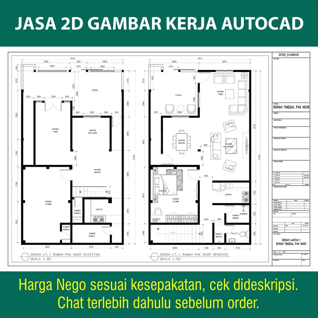 Detail Gambar Kerja Interior Nomer 33