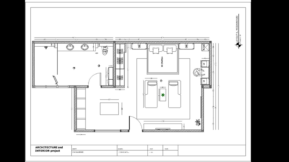 Detail Gambar Kerja Interior Nomer 6