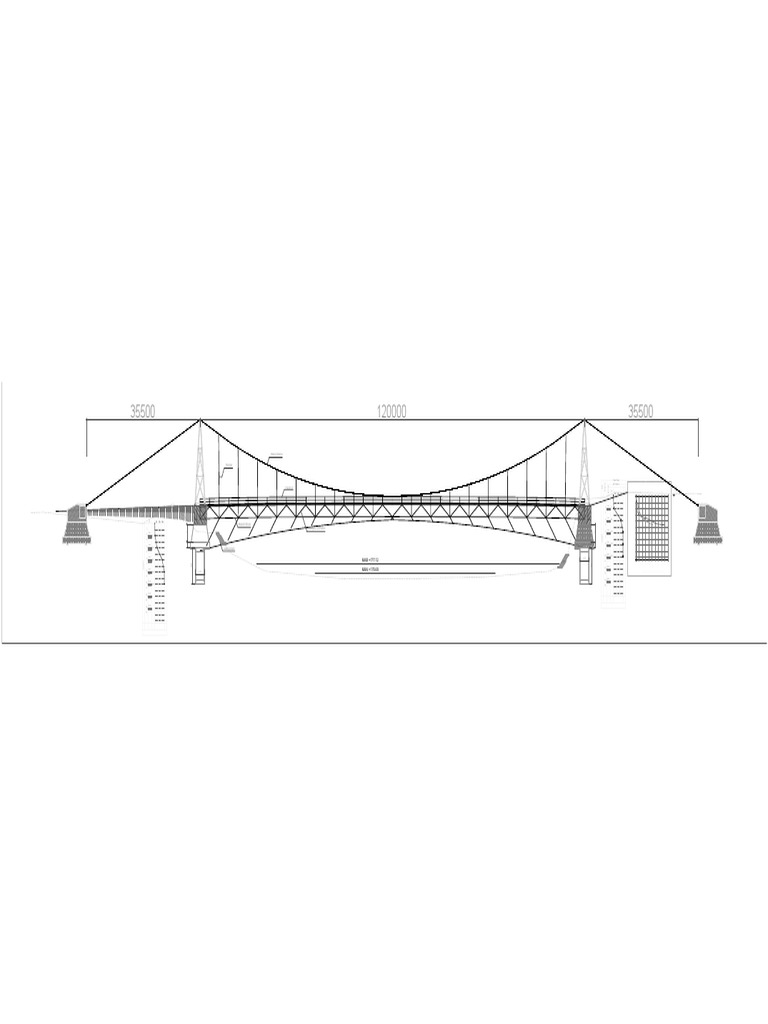 Detail Gambar Kerja Jembatan Gantng Nomer 2