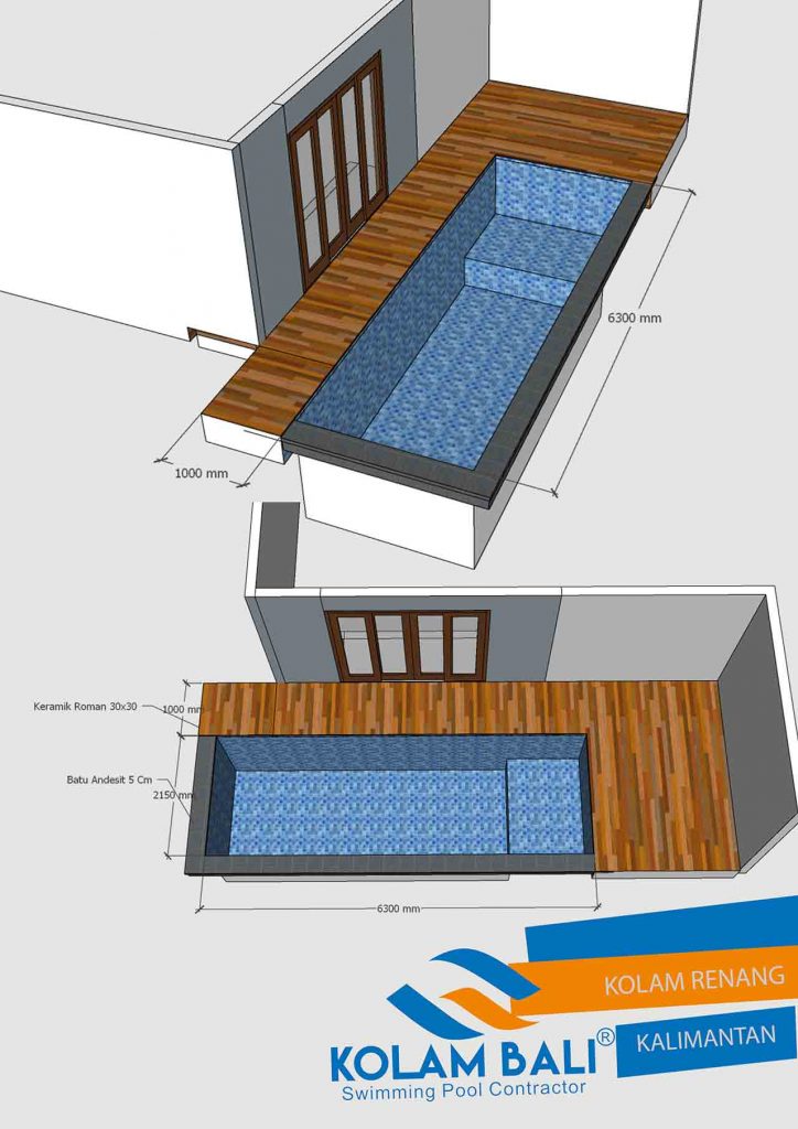 Detail Gambar Kerja Kolam Renang Dwg Nomer 19