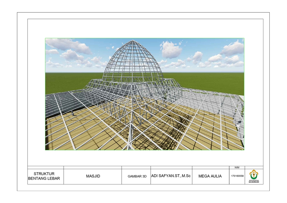 Gambar Kerja Kubah Masjid Dwg Imagesee – NBKomputer
