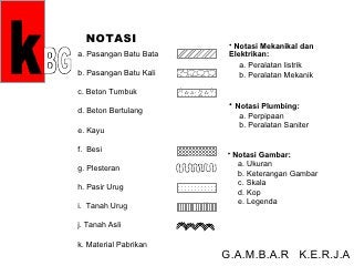 Detail Gambar Kerja Notasi Material Nomer 9