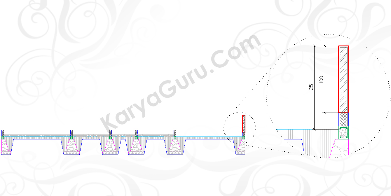 Detail Gambar Kerja Pagar Nomer 27