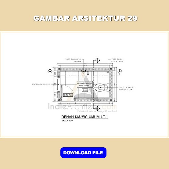 Detail Gambar Kerja Pintu Pvc Nomer 50