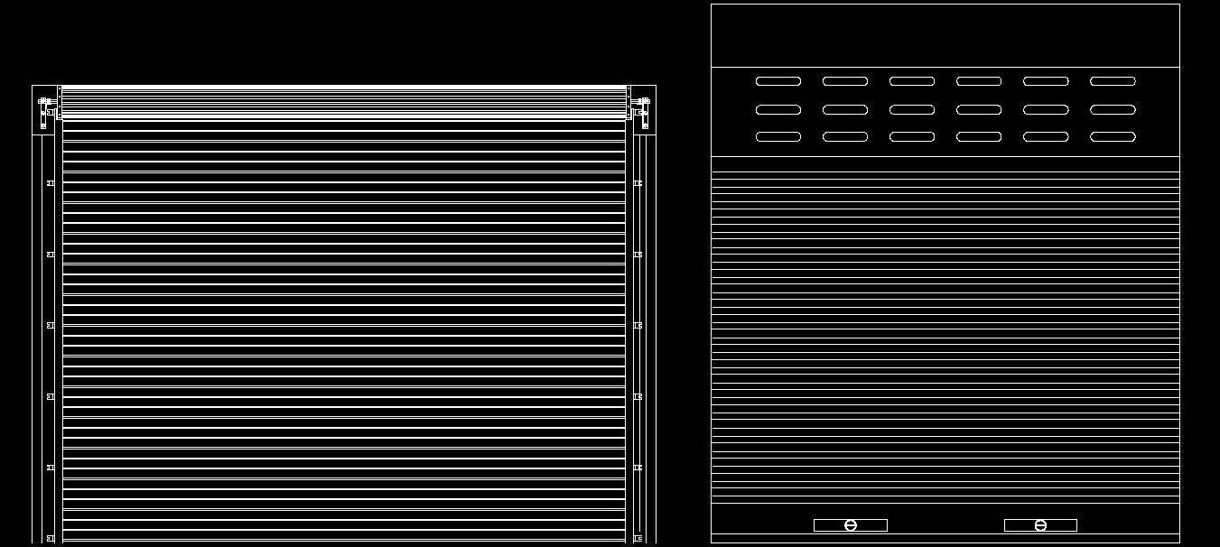 Detail Gambar Kerja Rolling Door Nomer 44