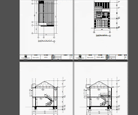 Detail Gambar Kerja Ruko 2 Lantai Nomer 8