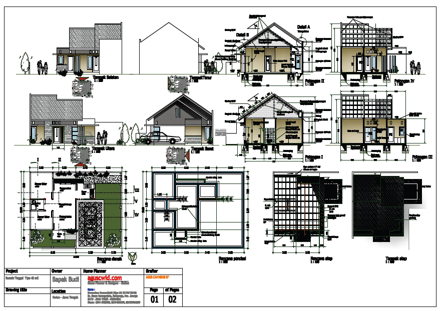 Detail Gambar Kerja Rumah Nomer 16