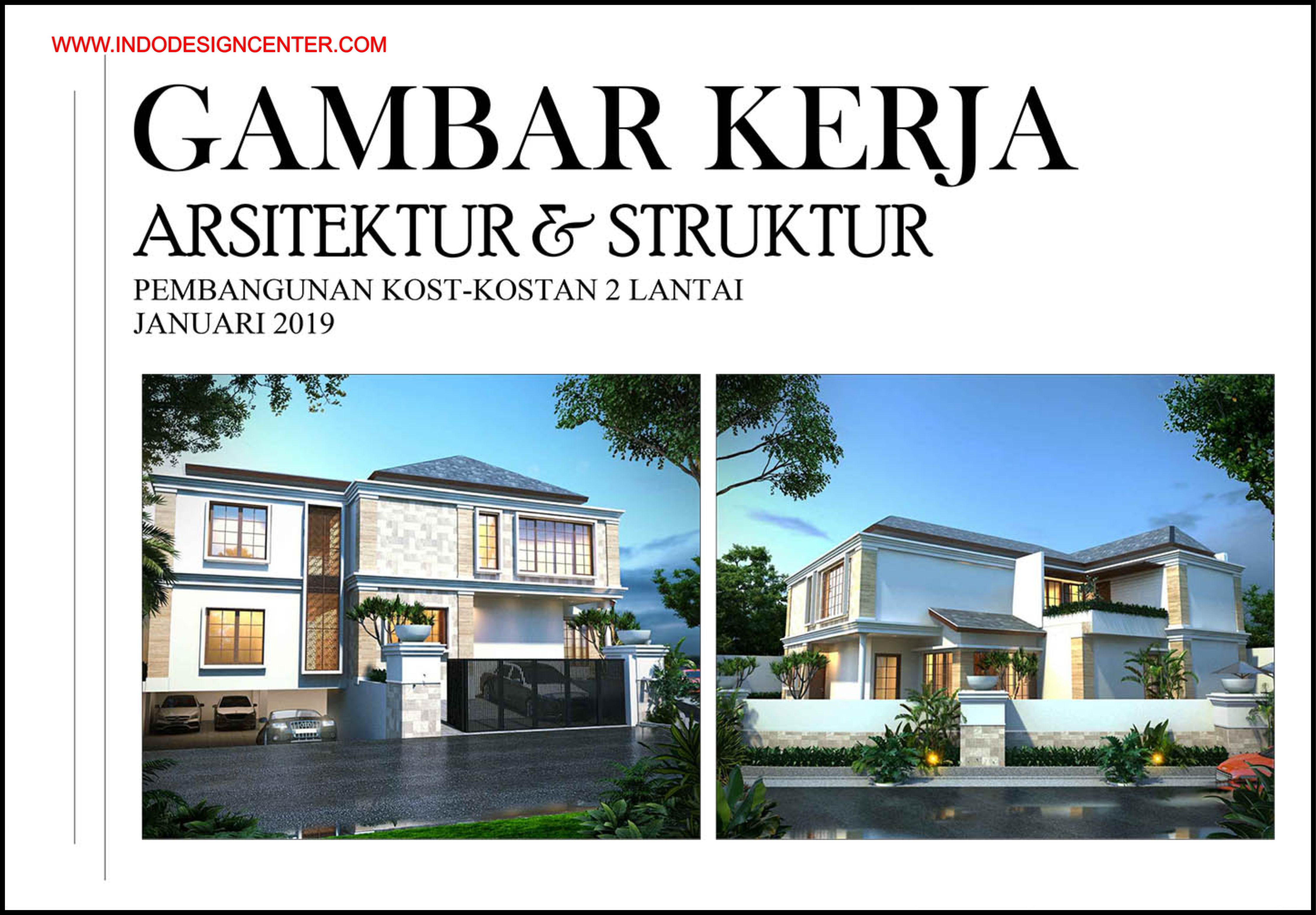 Detail Gambar Kerja Rumah 2 Lanta Nomer 20