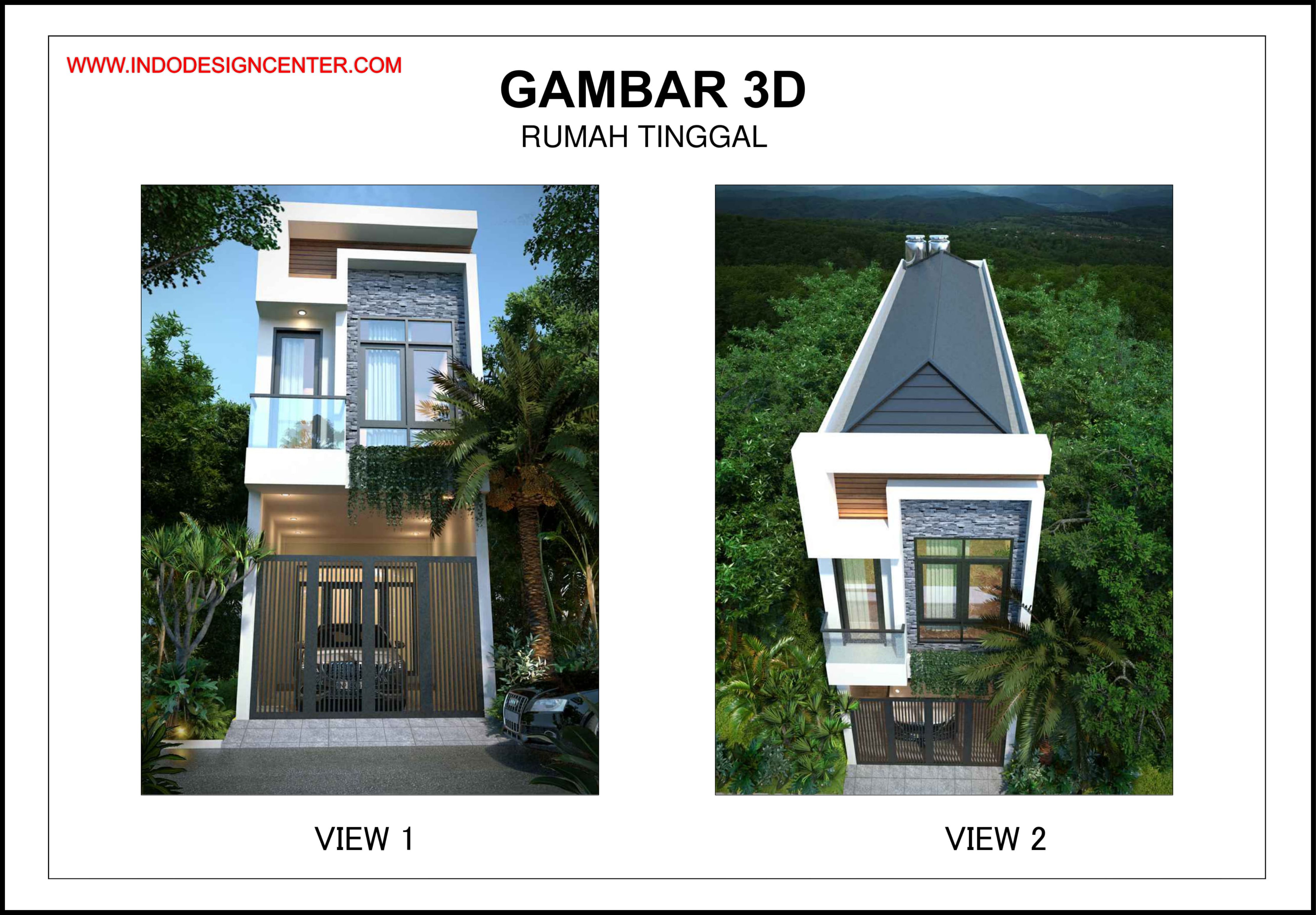 Detail Gambar Kerja Rumah 2 Lantai Nomer 28