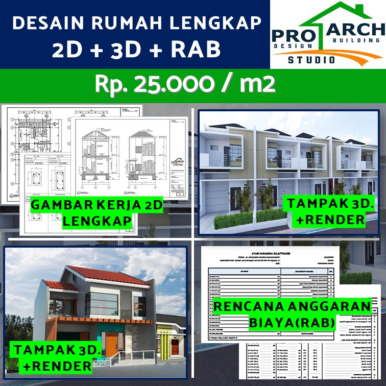 Detail Gambar Kerja Rumah 3d Nomer 26