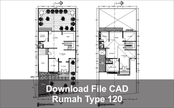 Detail Gambar Kerja Rumah Dwg Nomer 47