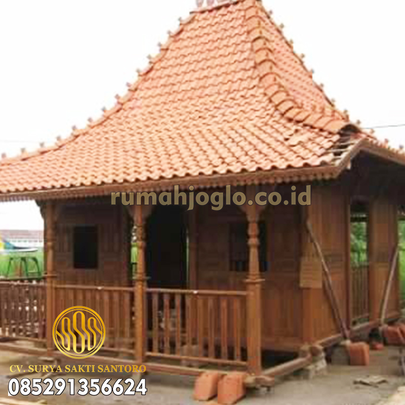 Detail Gambar Kerja Rumah Joglo Bambu Nomer 33