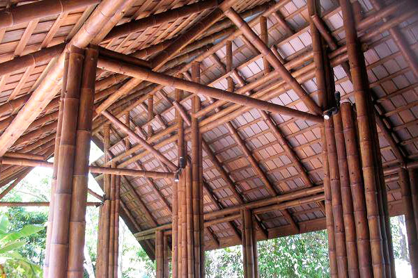 Detail Gambar Kerja Rumah Joglo Bambu Nomer 34