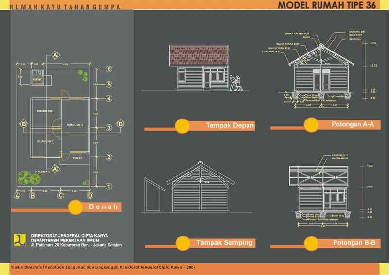 Detail Gambar Kerja Rumah Lengkap Nomer 26