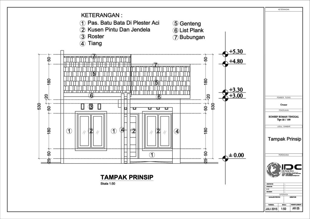 Detail Gambar Kerja Rumah Minimalis Nomer 4