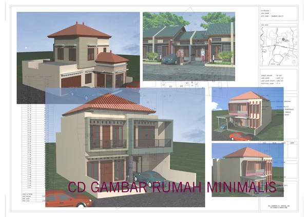 Detail Gambar Kerja Rumah Minimalis Nomer 37