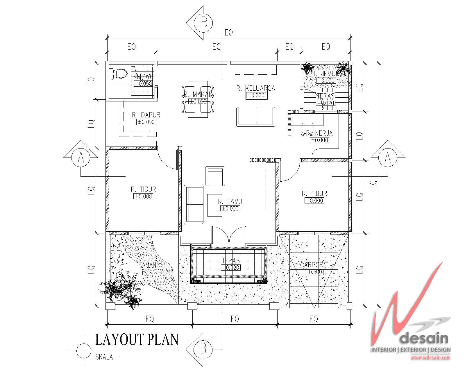 Detail Gambar Kerja Rumah Minimalis Nomer 54