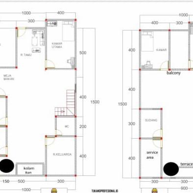 Detail Gambar Kerja Rumah Minimalis Nomer 6