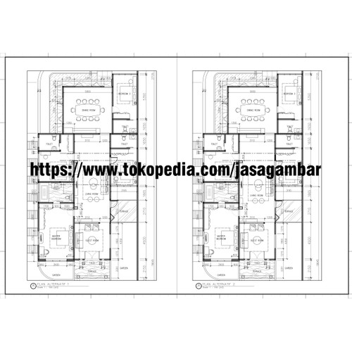 Detail Gambar Kerja Rumah Tinggal Type 36 Nomer 25